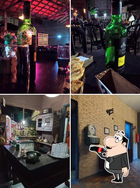 Prove uma bebida do menu