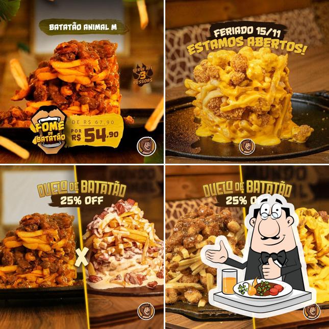 Comida em Mundo Animal Lanchonete Temática