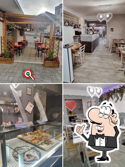 Gli interni di Pizzeria Anema & Core