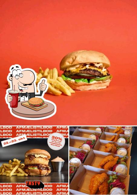 Hamburger à TASTY - RVK