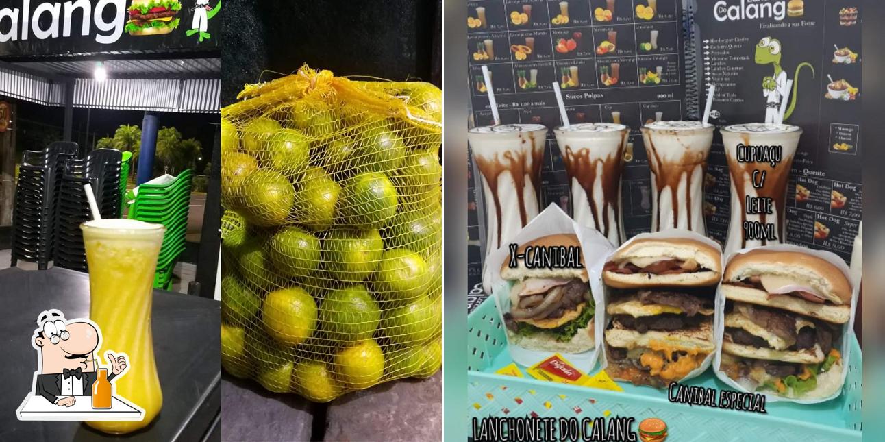 Desfrute de uma bebida no Calango Lanches