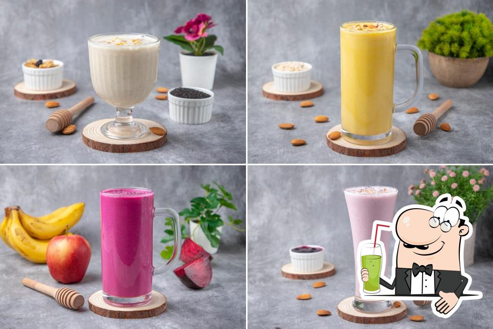 Enjoy a beverage at ROCKET ROLLS