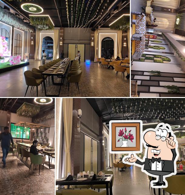 The interior of Swayamvar The Urban Grill