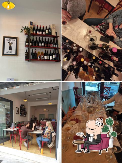 Gli interni di Solovino Enoteca Naturale