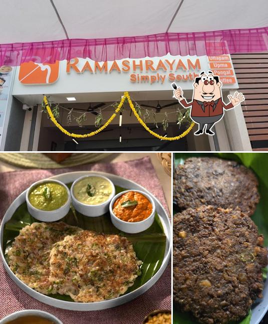 The image of food and exterior at CAFE RAMASHRAYAM - SIMPLY SOUTH