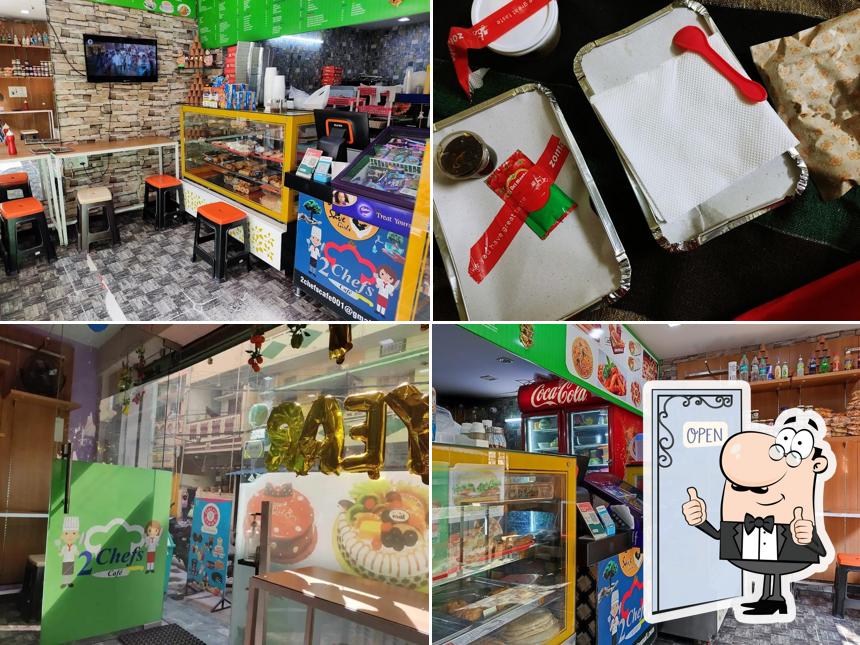 Here's a picture of 2Chefs cafe