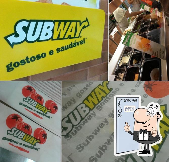 Look at the photo of Subway