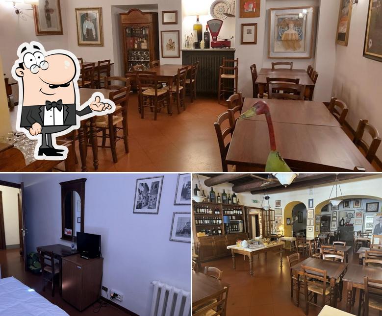 Gli interni di La locanda di Greve albergo ristorante Giovanni da Verrazzano