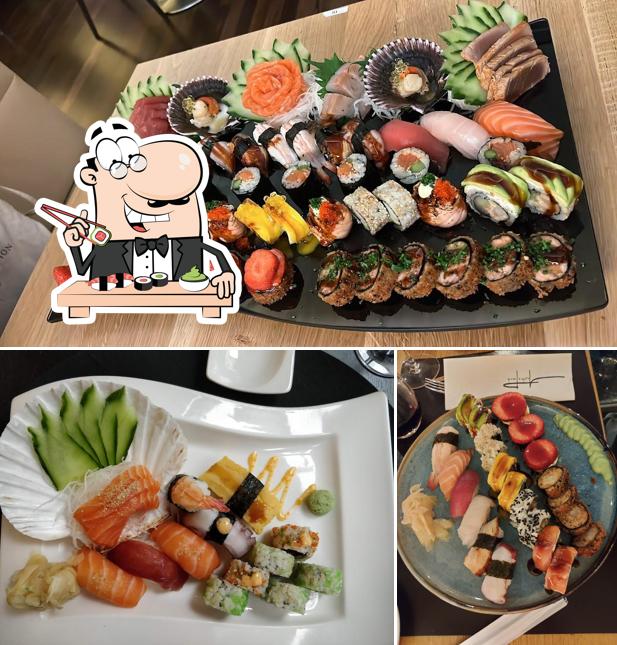 Les sushi sont offerts par AUTREPART restaurant & lounge