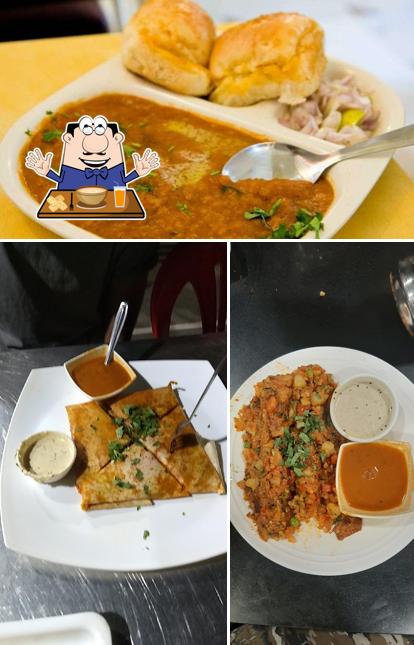 Food at Raj Pavbhaji
