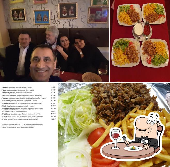 Nourriture à Grotto Rialdo