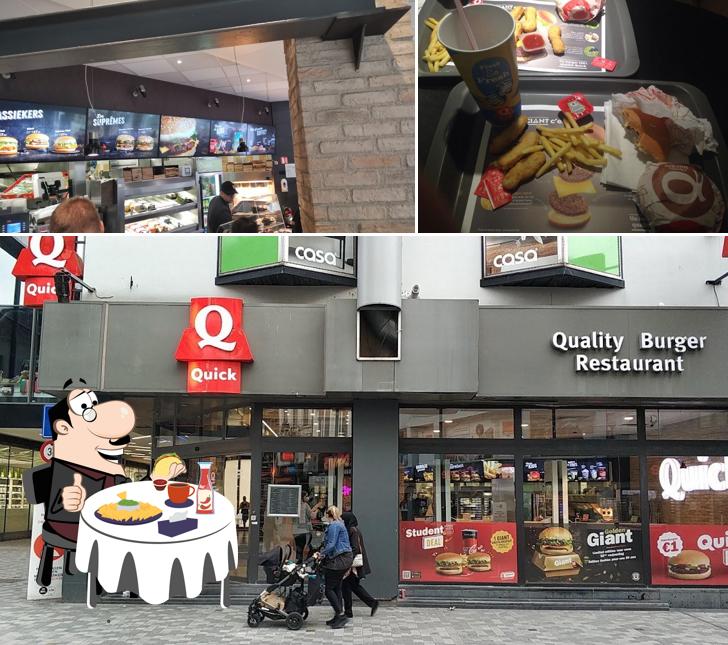 Quick offre une sélection d'options pour les amateurs d'hamburgers