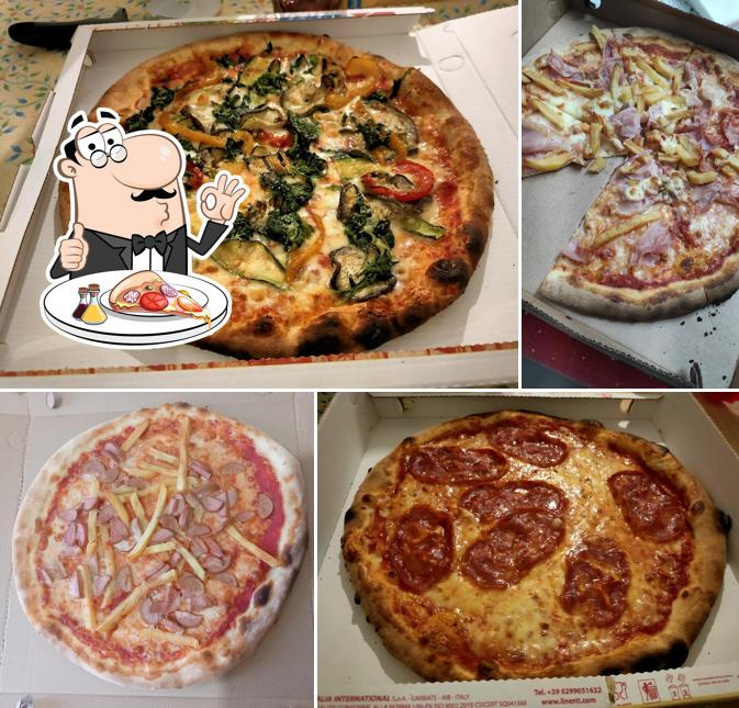 Ordina tra le molte varianti di pizza