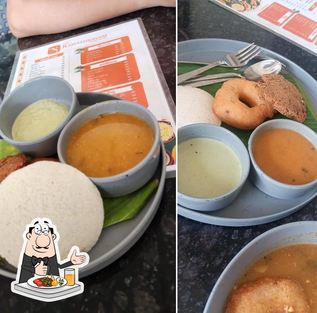 Meals at CAFE RAMASHRAYAM - SIMPLY SOUTH