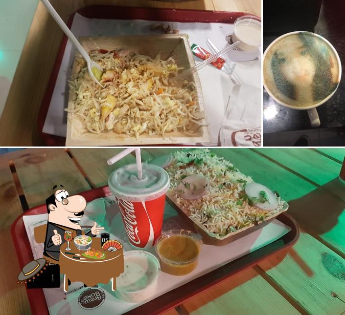 Food at Cafe Brew & Bake