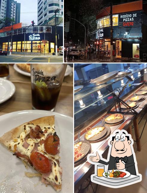 A imagem do BENDITA PIZZA’s comida e exterior