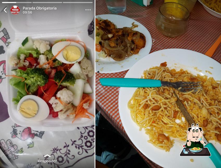 Platos en Parada Obrigatória Restaurante