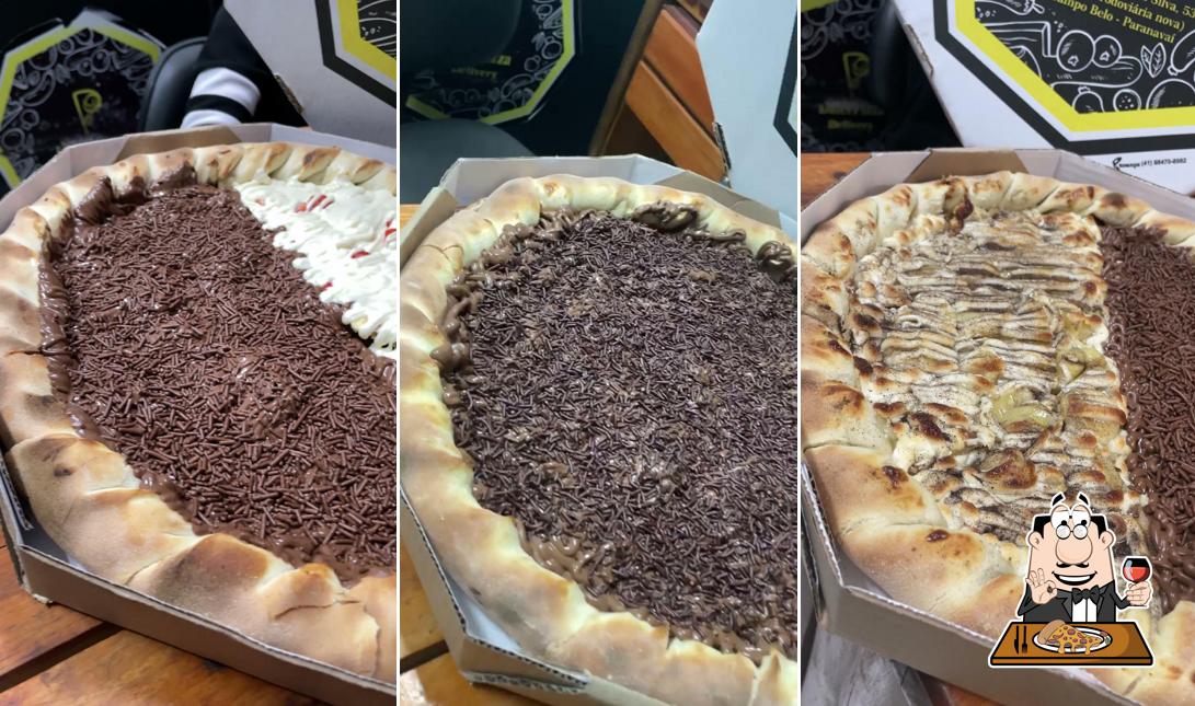 Escolha pizza no DaleePizza Delivery