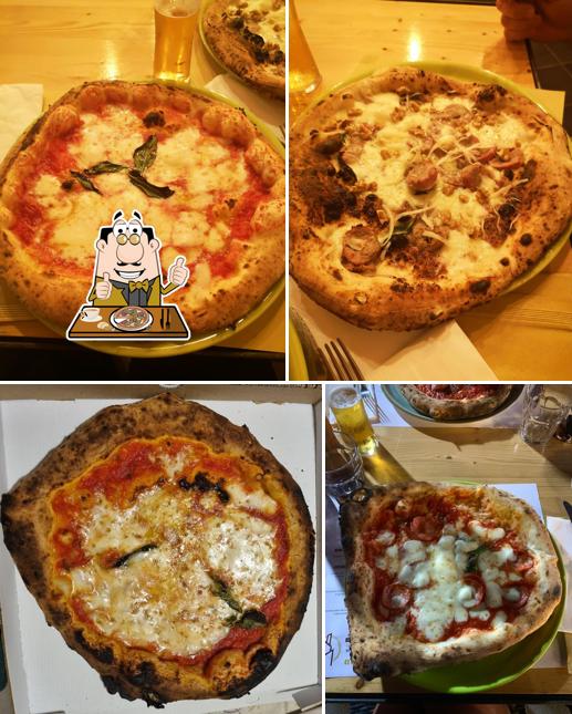 Ordina tra le molte varianti di pizza