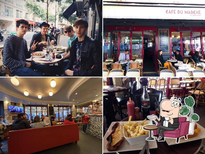 Découvrez l'intérieur de Café du Marché des Enfants Rouges