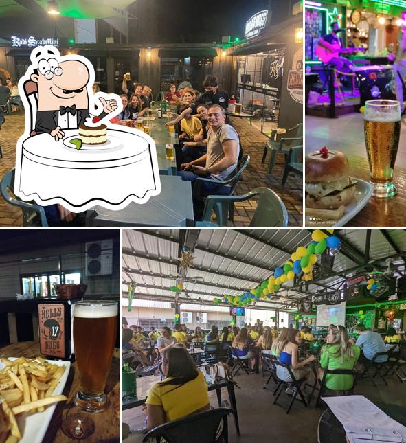 Tiramisù em Hell's Dogs Motorcycle Bar