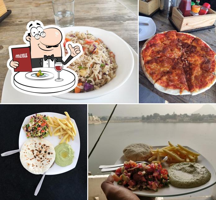 Food at Cafe Lake View