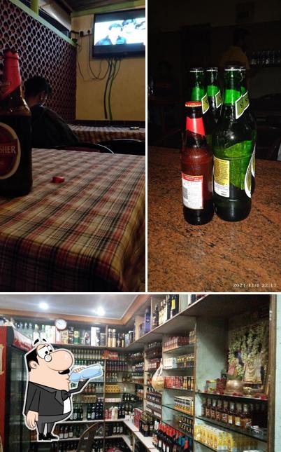 Get a drink from the menu