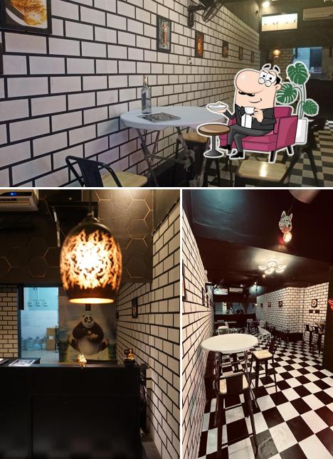 The interior of PAMBA CAFE