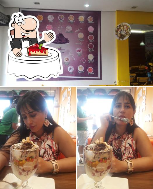 Subway serve uma escolha de pratos doces