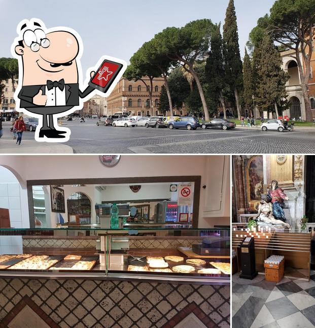 La immagine di esterno e cibo da Pizza