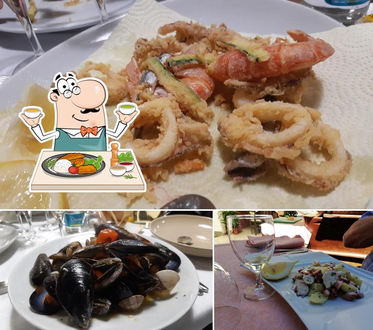 Calamari fritti al Trattoria Lauro