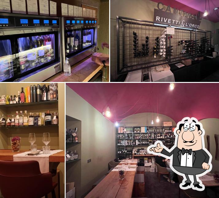 Dai un'occhiata agli interni di Rive Enoteca