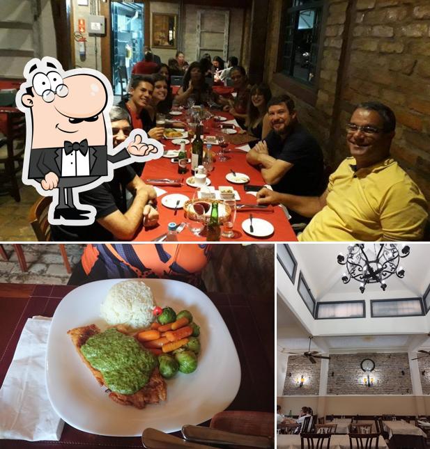 O interior do Restaurante Tempo Di Mangiare