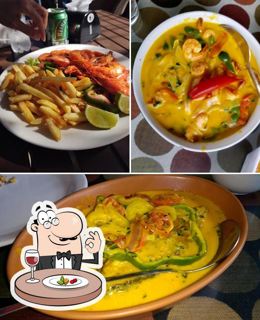 Platos en Restaurante Itaoca