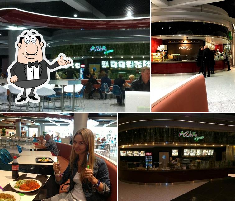 L'intérieur de Asia Express