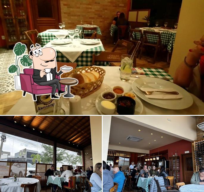 O interior do Spanizzi Ristorante