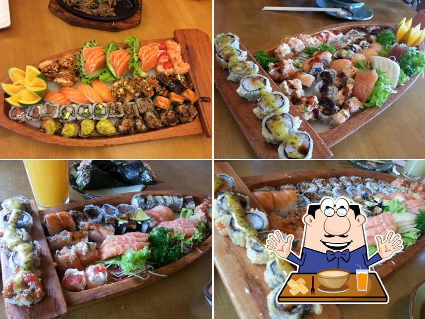 Platos en Itoshii Sushi