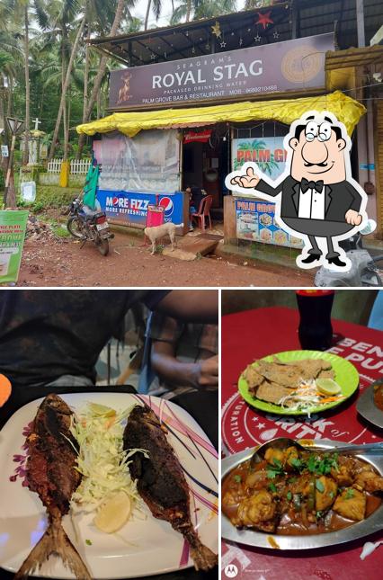 The interior of PALM GROOVE BAR & RESTAURANT