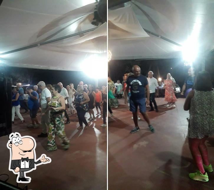 Gli interni di Posada Park Hotel Corallo ristorante da Angelo