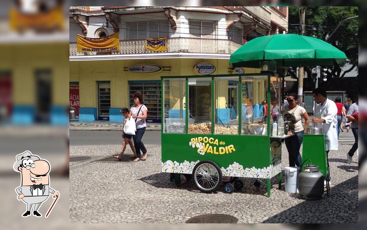 Desfrute da vista da área externa do Pipoca do Valdir