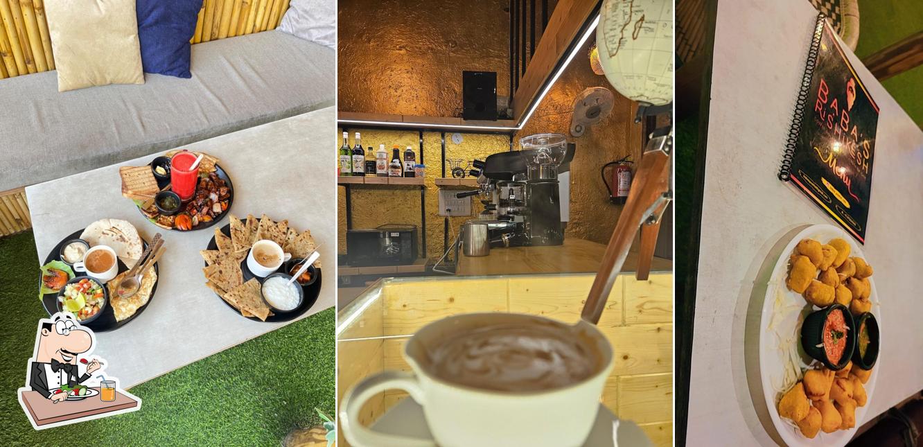 Food at Baba's Cafe Rishikesh