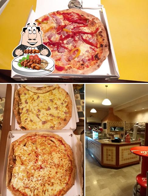 Tra le diverse cose da Mordi e Fuggi si possono trovare la cibo e interni