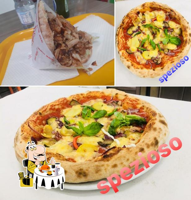 Panino con maiale stirato al KEBAB & PIZZERIA SPEZIOSO