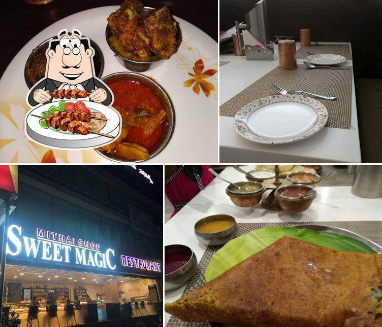 Food at Sweet Magic MG road