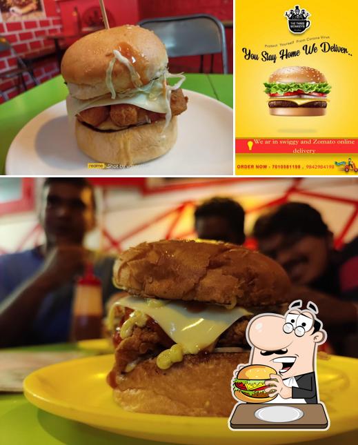 THE THREE MONKEY'S UNDERGROUND CAFE’s burgers will cater to satisfy different tastes