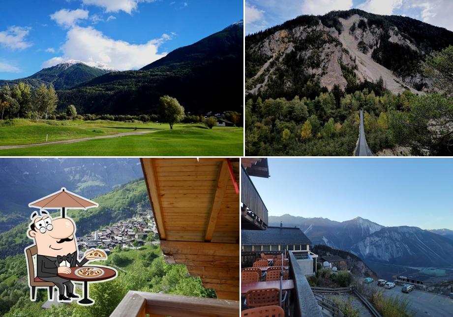 Gli esterni costituiscono una caratteristica importante di Rhodania