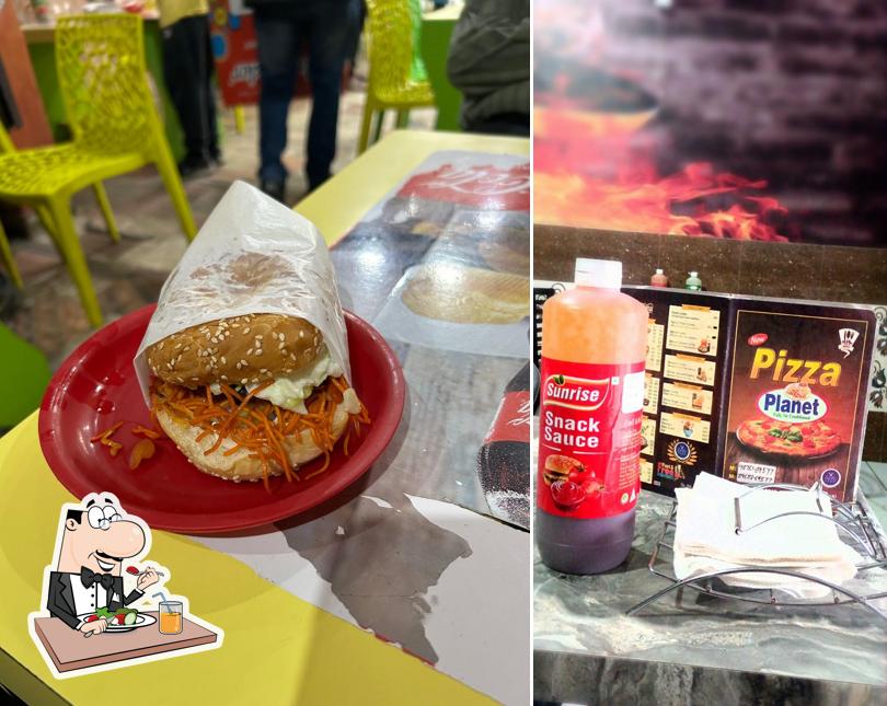 Food at NEW PIZZA PLANET Best Pizza Restaurant Garhshankar