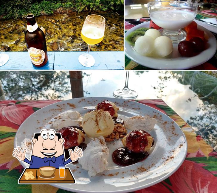 Comida em Pousada Terra da Luz