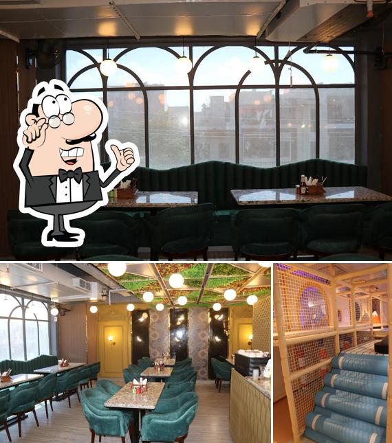 The image of interior and food at The Bell Pepper & Chipmunks Kingdom