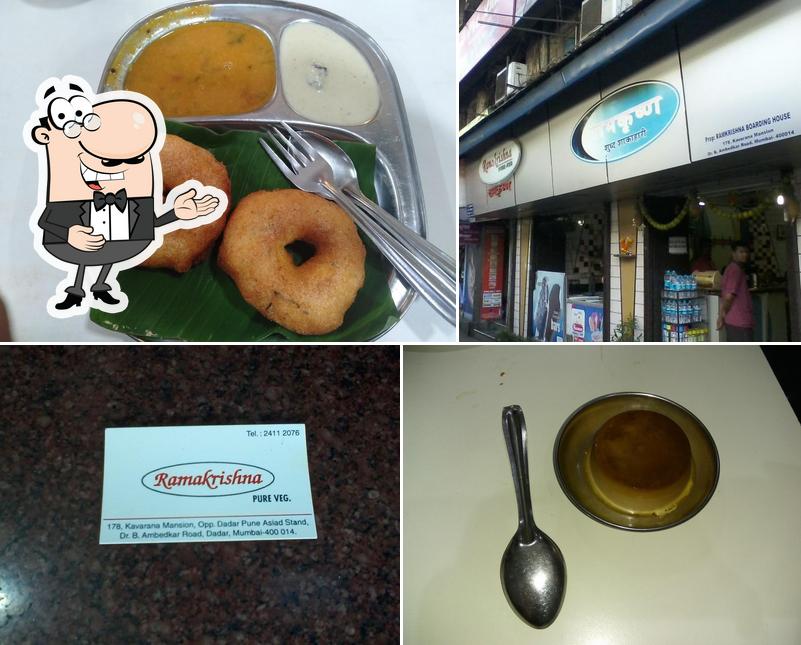 Here's a picture of Ramakrishna pure veg